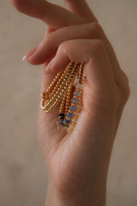 3mm Roxiena Sapphire - Gold