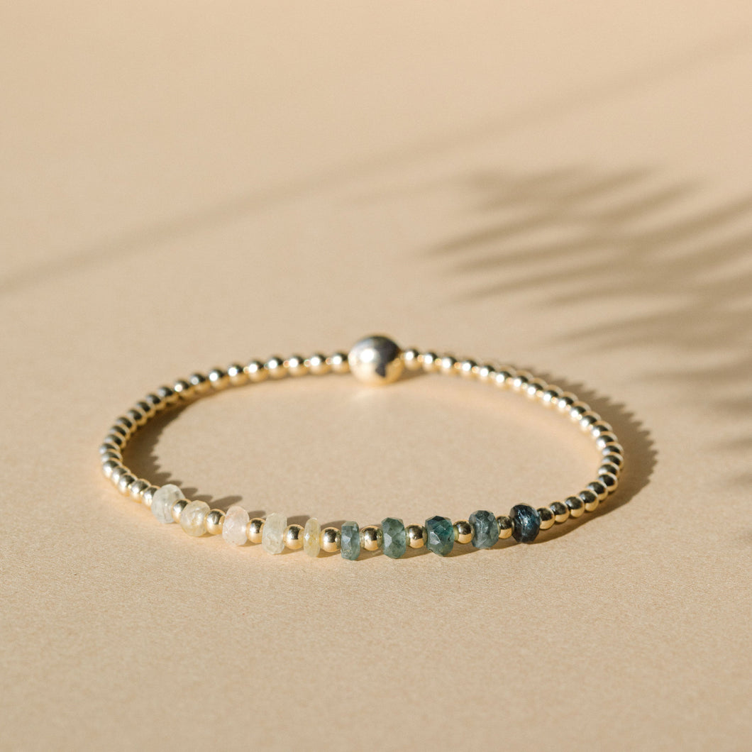 3mm Roxiena Sapphire - Gold